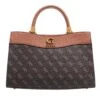 Guess Nell Logo Small Girlfriend Brown Logo/Cognac Tote 1 Guess Nell Logo Small Girlfriend Brown Logo/Cognac Tote -Modetaschengeschäft A0199947 Guess position 1