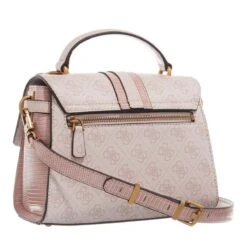 Guess Ginevra Logo Top Handle Flap Blush Logo Satchel -Modetaschengeschäft A0199968 Guess position 4