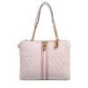 Guess Ginevra Logo Society Tote Blush Logo Tote 1 Guess Ginevra Logo Society Tote Blush Logo Tote -Modetaschengeschäft A0199970 Guess position 1