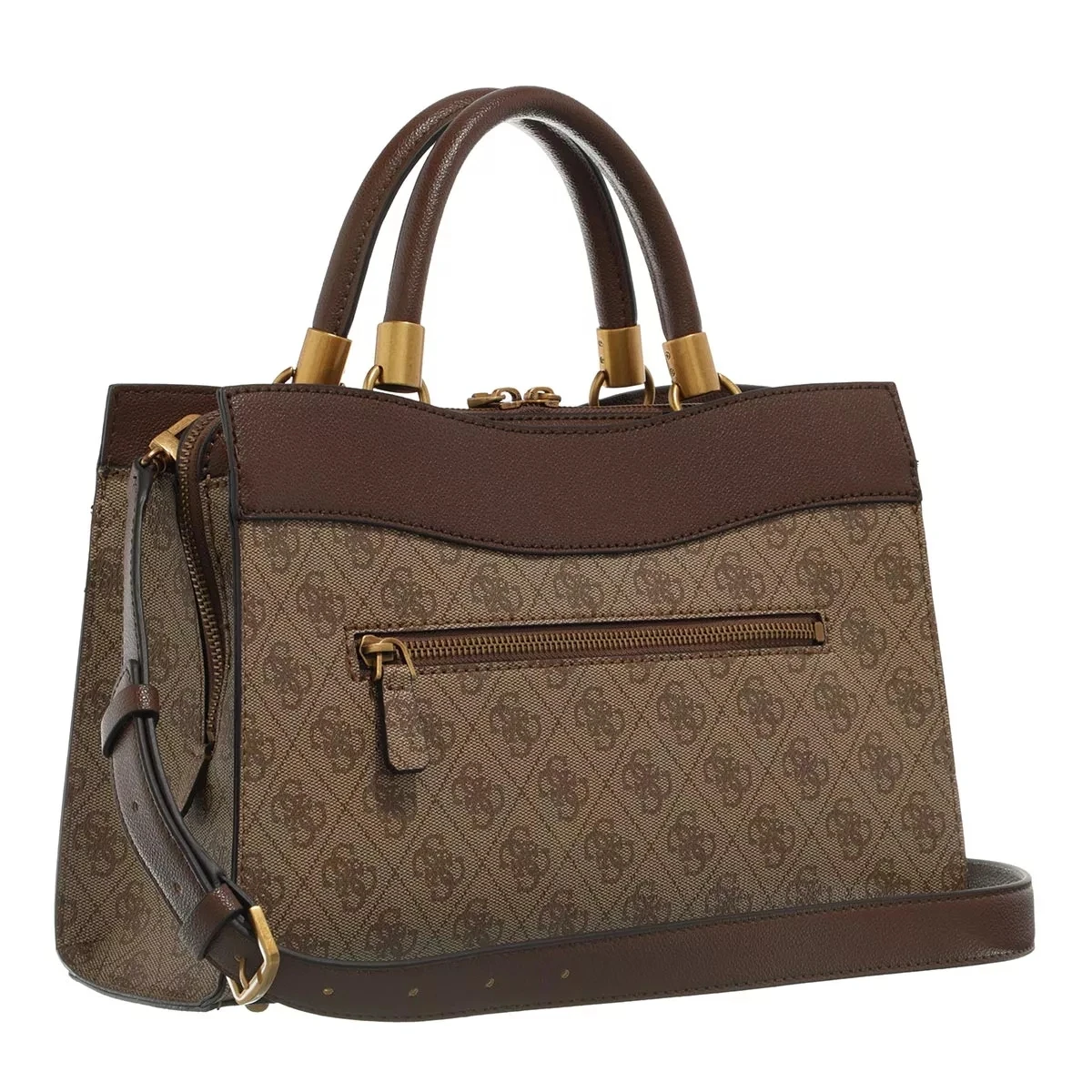 Guess Nell Logo Small Girlfriend Latte Logo/Brown Tote 6 Guess Nell Logo Small Girlfriend Latte Logo/Brown Tote – Bild 4