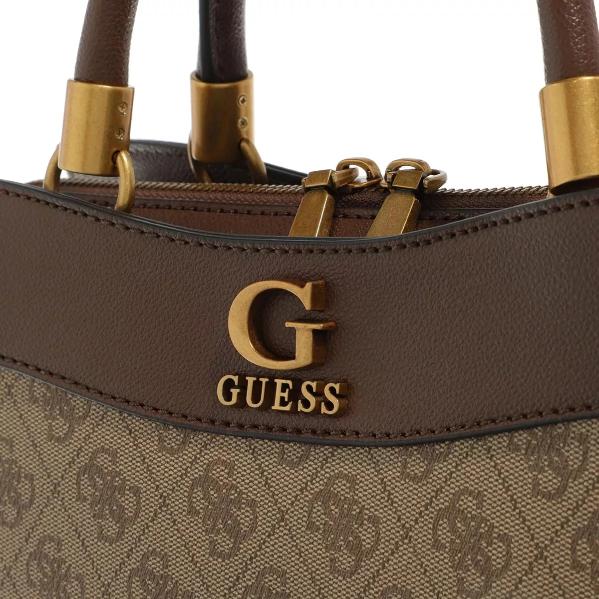 Guess Nell Logo Small Girlfriend Latte Logo/Brown Tote 7 Guess Nell Logo Small Girlfriend Latte Logo/Brown Tote – Bild 5