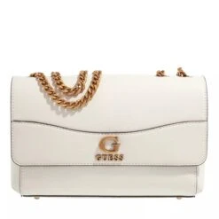 Guess Nell Convertible Crossbody Flap Stone Crossbody Bag