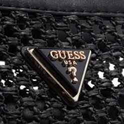 Guess Vikky Drawstring Bucket Black Korbtasche -Modetaschengeschäft A0200015 Guess position 6