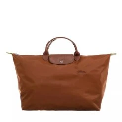 Longchamp Travel Bag L Cognac Weekender