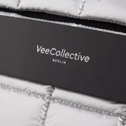 Porter Pouch Silver Metallic Laptoptasche -Modetaschengeschäft A0200406 VeeCollective position 5