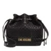 LOVE MOSCHINO Woven Nero Bucket Bag 2 LOVE MOSCHINO Woven Nero Bucket Bag -Modetaschengeschäft A0200900 LoveMoschino position 1
