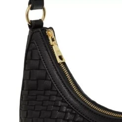 LOVE MOSCHINO Woven Nero Hobo Bag -Modetaschengeschäft A0200901 LoveMoschino position 4