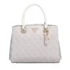 Guess Noelle Girlfriend Satchel Dove Logo Satchel 2 Guess Noelle Girlfriend Satchel Dove Logo Satchel -Modetaschengeschäft A0201050