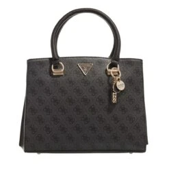 Guess Noelle Girlfriend Coal Logo Tote