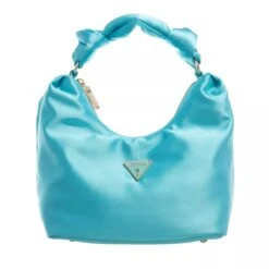 Guess Velina Hobo Aqua Hobo Bag