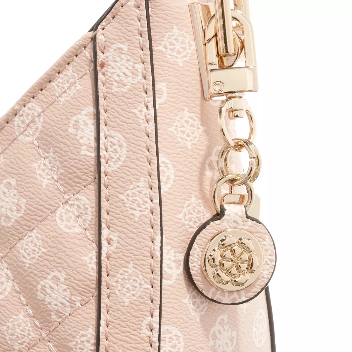 Guess Abey Small Hobo Light Rose Logo Hobo Bag 6 Guess Abey Small Hobo Light Rose Logo Hobo Bag – Bild 4