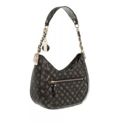 Guess Abey Small Hobo Mocha Logo Hobo Bag -Modetaschengeschäft A0201074 Guess position 4