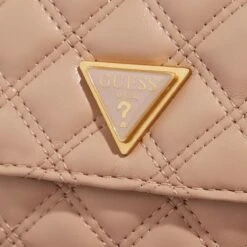 Guess Giully Mini Crossbody Flap Beige Crossbody Bag -Modetaschengeschäft A0201094 3