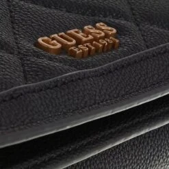 Guess Abey Convertible Crossbody Flap Black Crossbody Bag -Modetaschengeschäft A0201096 Guess position 5