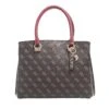 Guess Noelle Girlfriend Satchel Brown Tote
