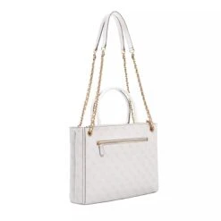 Guess Izzy High Society Carryall Dove Logo Tote 11 Guess Izzy High Society Carryall Dove Logo Tote -Modetaschengeschäft A0201118 3