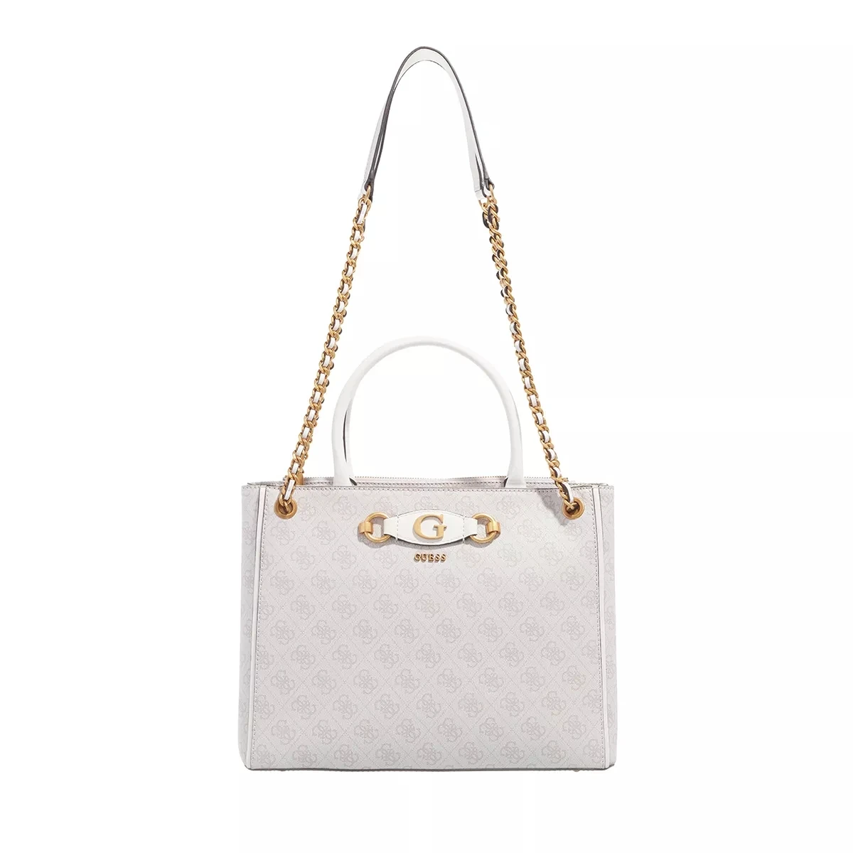 Guess Izzy High Society Carryall Dove Logo Tote 3 Guess Izzy High Society Carryall Dove Logo Tote