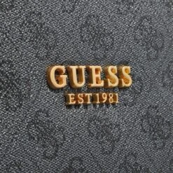 Guess Silvana Girlfriend Tote Coal Logo Shopper -Modetaschengeschäft A0201123 3