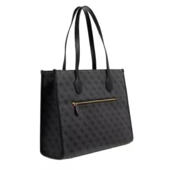 Guess Silvana Girlfriend Tote Coal Logo Shopper -Modetaschengeschäft A0201123 Guess position 4