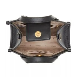 Guess Silvana Compartment Mini Tote Coal Logo Minitasche -Modetaschengeschäft A0201126 Guess position 6