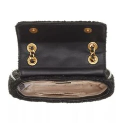 Guess Giully Mini Crossbody Flap Black Crossbody Bag -Modetaschengeschäft A0201132 4