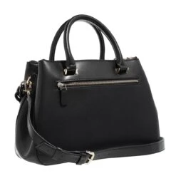 Guess Corina Status Satchel Black Tote -Modetaschengeschäft A0201135 1