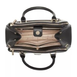 Guess Corina Status Satchel Black Tote -Modetaschengeschäft A0201135 Guess position 6