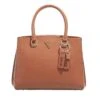 Guess Noelle Girlfriend Satchel Light Cognac Tote -Modetaschengeschäft A0201155