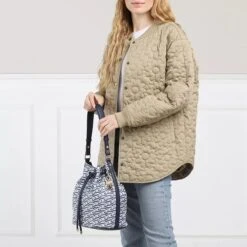 Rosana Dark Blue Bucket Bag -Modetaschengeschäft A0202343 19V69ItaliaByVersace position 3