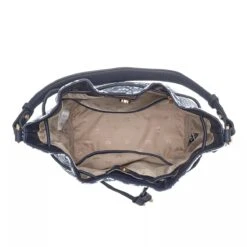 Rosana Dark Blue Bucket Bag -Modetaschengeschäft A0202343 19V69ItaliaByVersace position 6