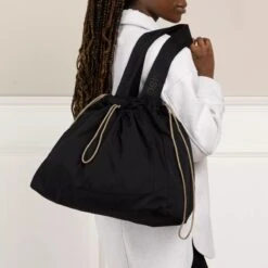 SAMSØE SAMSØE Lara Shopper L 14687 Caviar Shopper -Modetaschengeschäft A0202784 Samsoe 2