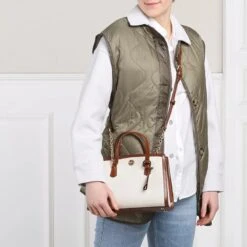 MICHAEL Michael Kors Chantal Small Messenger Chestnut Tote -Modetaschengeschäft A0202814 MichaelMichaelKors position 03