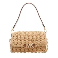 MICHAEL Michael Kors Medium Pouchette Shoulder Nat Lugg Satchel