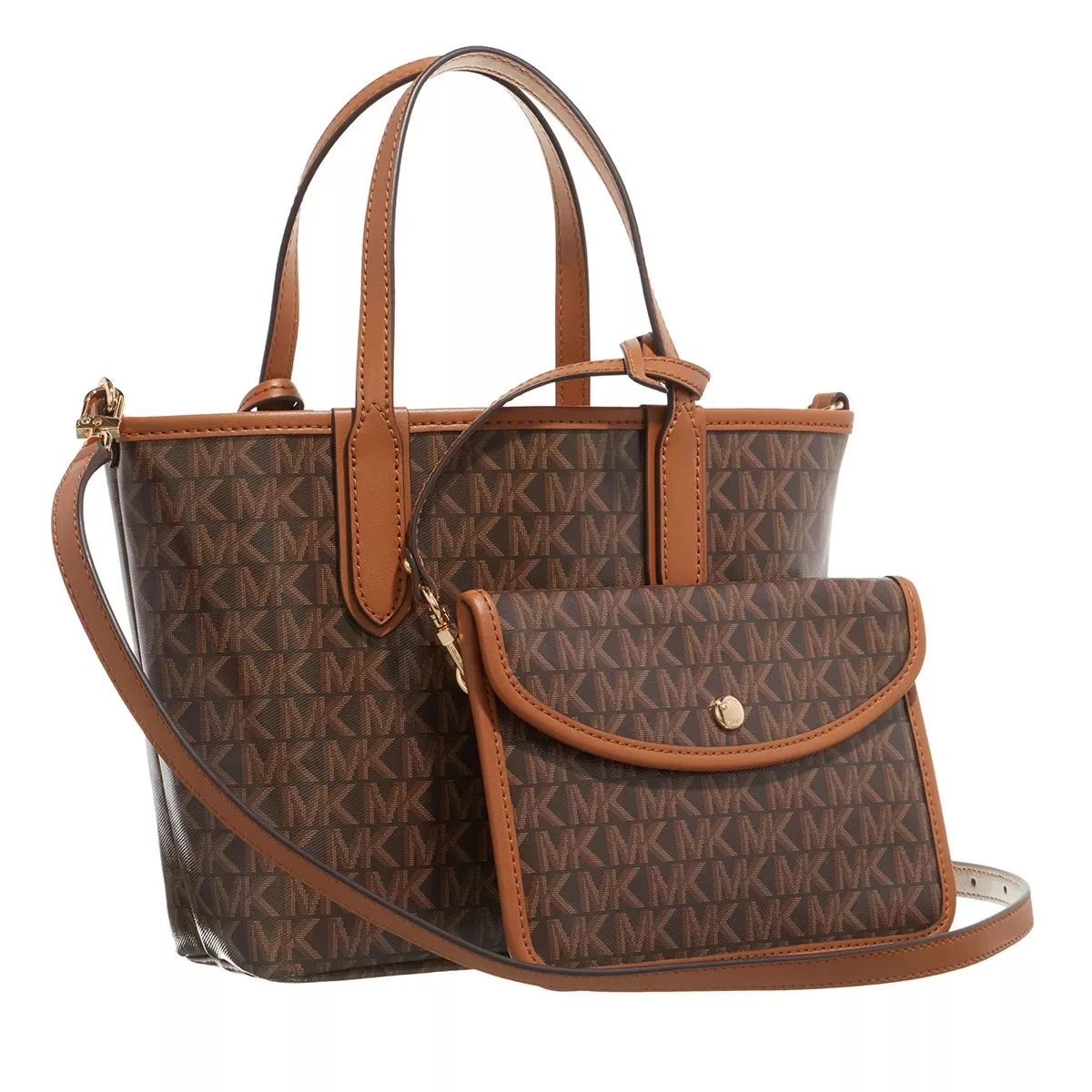 MICHAEL Michael Kors Extra Small Open Tote Brn Acorn Tote 8 MICHAEL Michael Kors Extra Small Open Tote Brn Acorn Tote – Bild 6