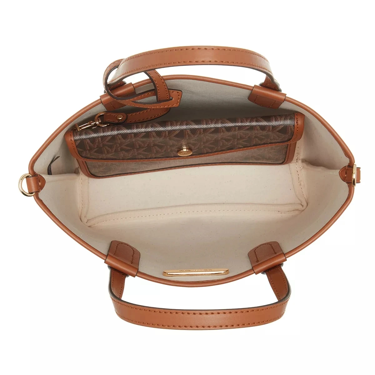 MICHAEL Michael Kors Extra Small Open Tote Brn Acorn Tote 10 MICHAEL Michael Kors Extra Small Open Tote Brn Acorn Tote – Bild 8