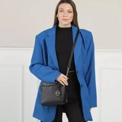 MICHAEL Michael Kors Graham Large Messenger Black Crossbody Bag 10 MICHAEL Michael Kors Graham Large Messenger Black Crossbody Bag -Modetaschengeschäft A0203037 MichaelMichaelKors 2 1