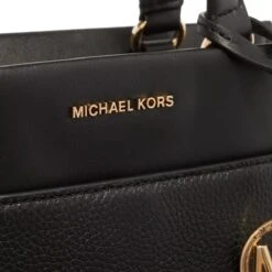 MICHAEL Michael Kors Graham Medium Satchel Black Tote -Modetaschengeschäft A0203040 MichaelMichaelKors position 4