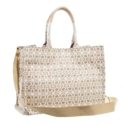 Coccinelle Never Without B.Monogram Mul.Natur/Toast Tote -Modetaschengeschäft A0203548 Coccinelle position 4