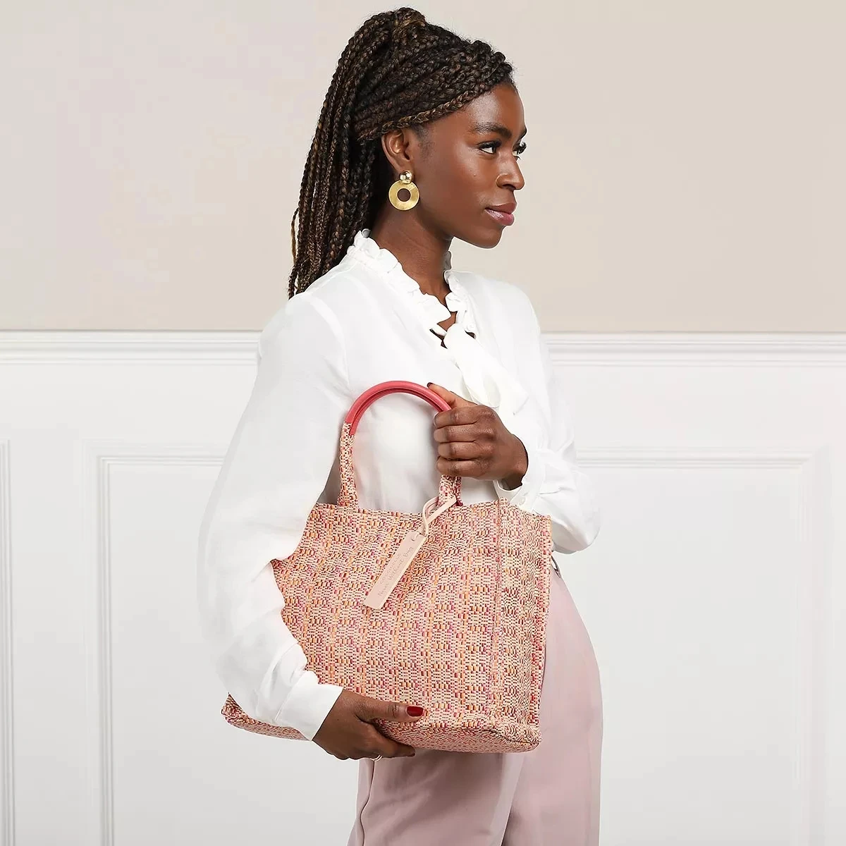 Coccinelle Never Without B.Straw Mul.Paprik/Cran Tote 4 Coccinelle Never Without B.Straw Mul.Paprik/Cran Tote – Bild 2