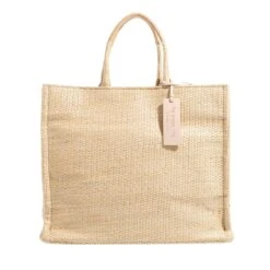 Coccinelle Never Without B.Straw Mon Natural Tote