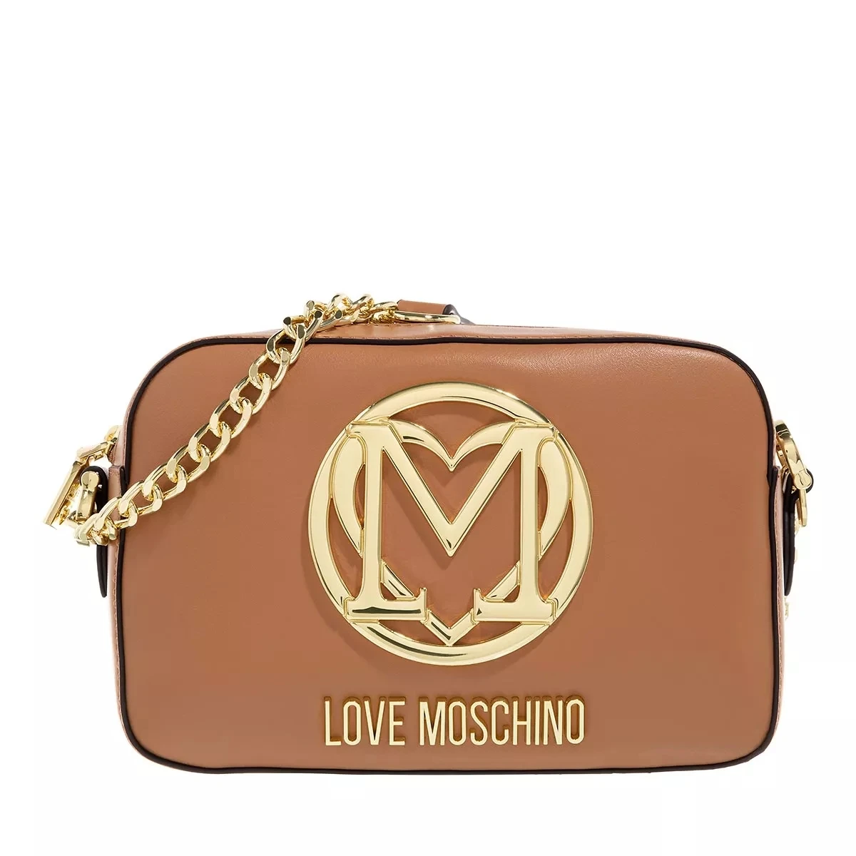 LOVE MOSCHINO Supergold Cammello Crossbody Bag 3 LOVE MOSCHINO Supergold Cammello Crossbody Bag