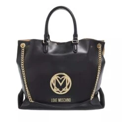 LOVE MOSCHINO Supergold Nero Tote