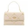 LOVE MOSCHINO Jewel Heart Avorio Satchel