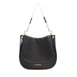 LOVE MOSCHINO Sustainable Daily Nero Hobo Bag