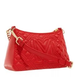 LOVE MOSCHINO Quilted Bag Rosso Pochette -Modetaschengeschäft A0205153 LoveMoschino position 4