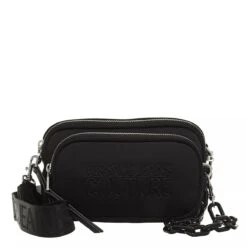 Versace Jeans Couture Range M - Sporty Logo Black Crossbody Bag