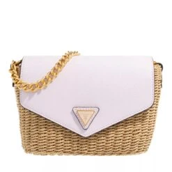 Guess Lilica Crossbody Flap Lilac Crossbody Bag