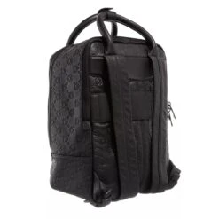 LIEBESKIND BERLIN Backpack L Black Rucksack -Modetaschengeschäft A0206729 PACKSHOT SIDEBACK