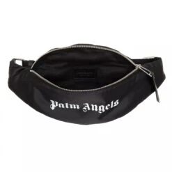 Palm Angels Nylon Fannypack Black White Crossbody Bag -Modetaschengeschäft A0208018 PalmAngels position 5