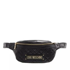LOVE MOSCHINO Quilted Bag Nero Gürteltasche